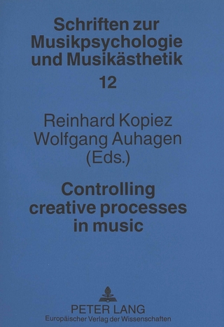 Controlling creative processes in music