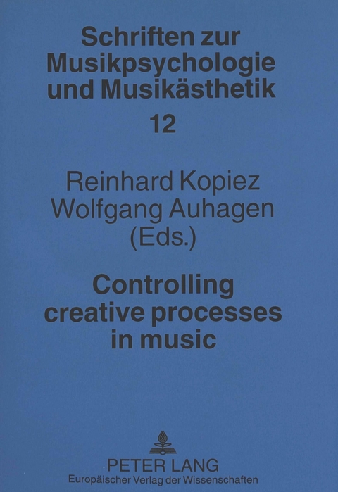 Controlling creative processes in music - 