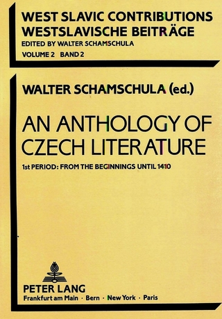 An Anthology of Czech Literature