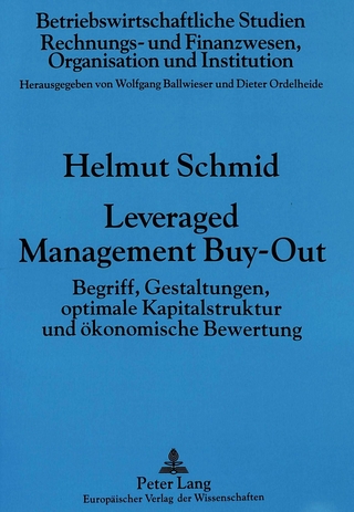 Leveraged Management Buy-Out