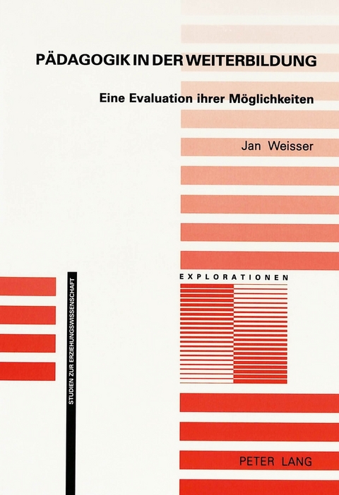 P&auml;dagogik in der Weiterbildung - Jan Weisser