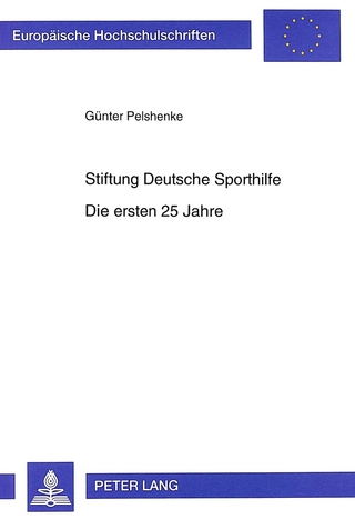 Stiftung Deutsche Sporthilfe- Die ersten 25 Jahre