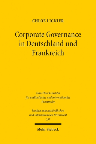 Corporate Governance in Deutschland und Frankreich