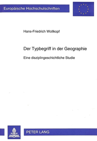 Der Typbegriff in der Geographie