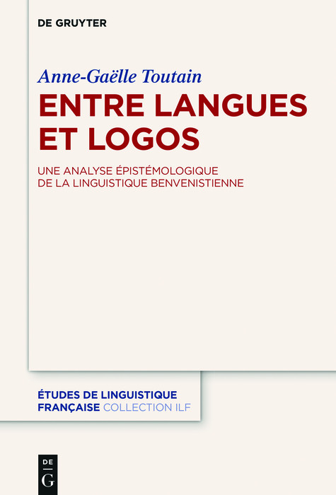 Entre langues et logos - Anne-Ga&euml;lle Toutain