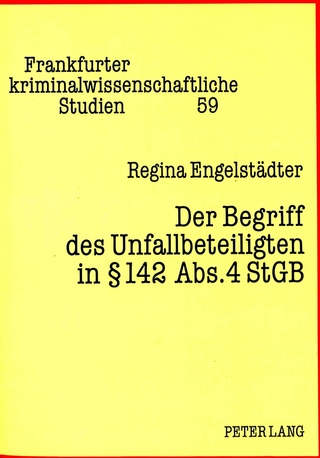 Der Begriff des Unfallbeteiligten in § 142 Abs. 4 StGB