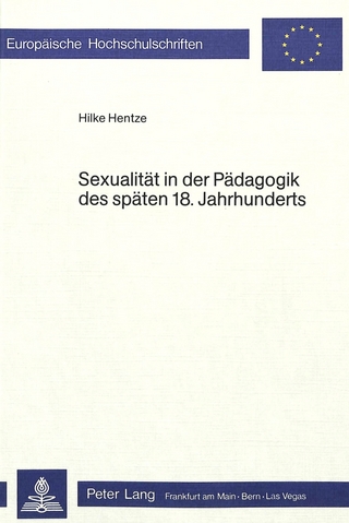 Sexualität in der Pädagogik des späten 18. Jahrhunderts