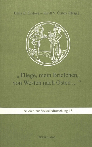 «Fliege, mein Briefchen, von Westen nach Osten...»