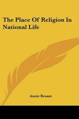 The Place Of Religion In National Life