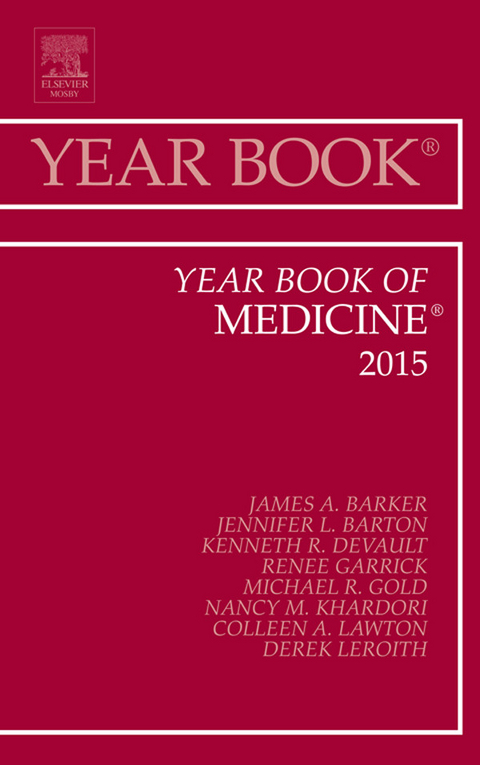 Year Book of Medicine 2015 -  James A Barker
