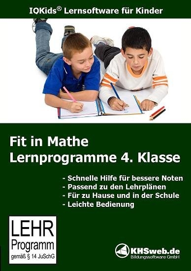 Fit in Mathe: Lernprogramme 4. Klasse - Windows 10 / 8 / 7 / Vista / XP