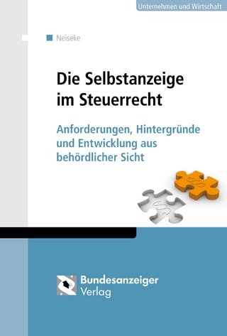 Die Selbstanzeige im Steuerrecht