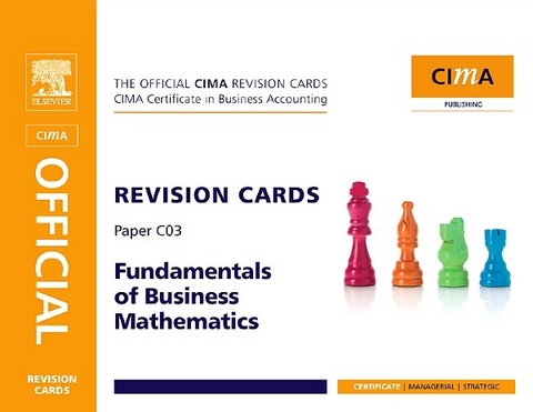 CIMA Revision Card Fundamentals of Business Maths -  Jo Avis