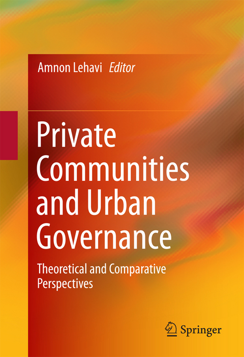 Private Communities and Urban Governance - 