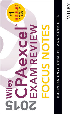 Wiley CPAexcel Exam Review 2015 Focus Notes -  Wiley
