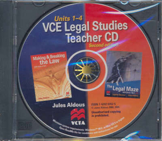 VCE Legal Studies Units 1-4 Teacher