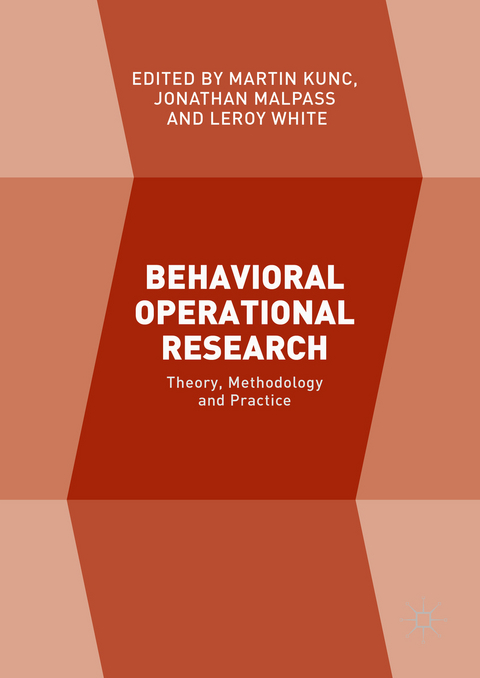 Behavioral Operational Research - 