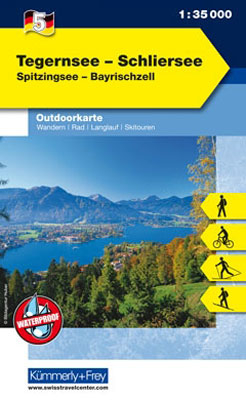 Tegernsee - Schliersee, Spitzingsee - Bayrischzell