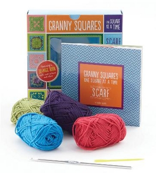 Granny Squares, One Square at a Time / Scarf Kit