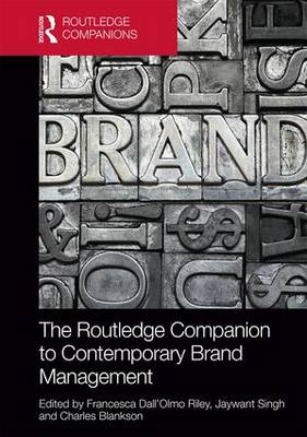 Routledge Companion to Contemporary Brand Management