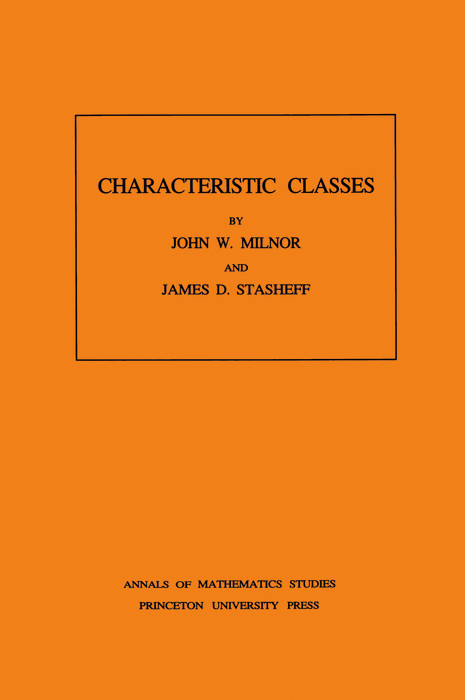 Characteristic Classes - John Milnor, James D. Stasheff