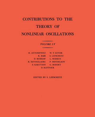 Contributions to the Theory of Nonlinear Oscillations, Volume IV