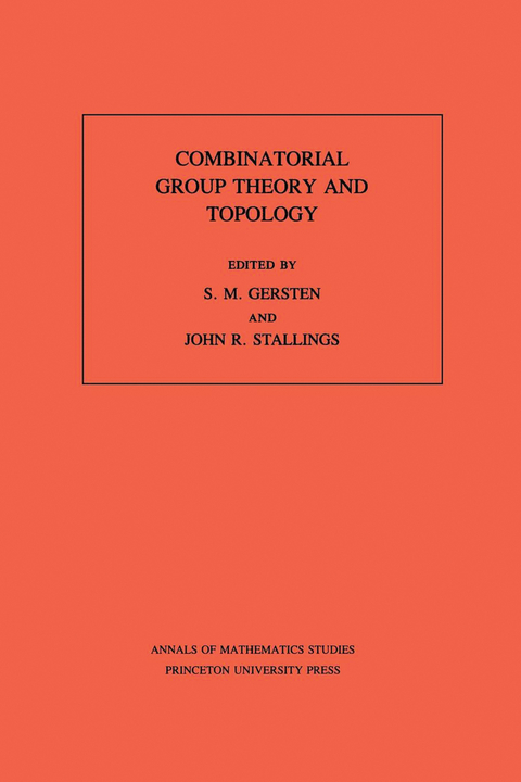 Combinatorial Group Theory and Topology - 
