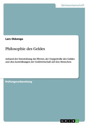 Philosophie des Geldes - Lars Okkenga