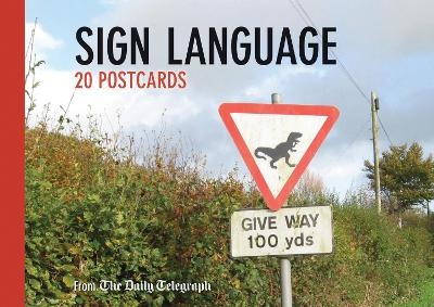 Daily Telegraph Sign Language Postcard Book -  The Daily Telegraph
