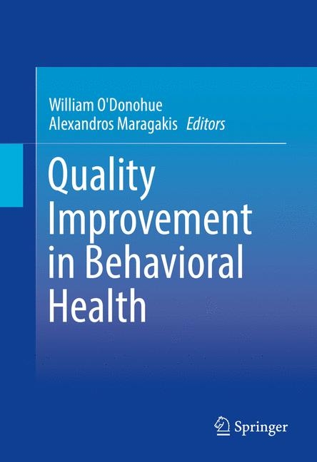 Quality Improvement in Behavioral Health - 