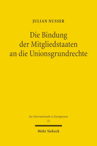 Die Bindung der Mitgliedstaaten an die Unionsgrundrechte