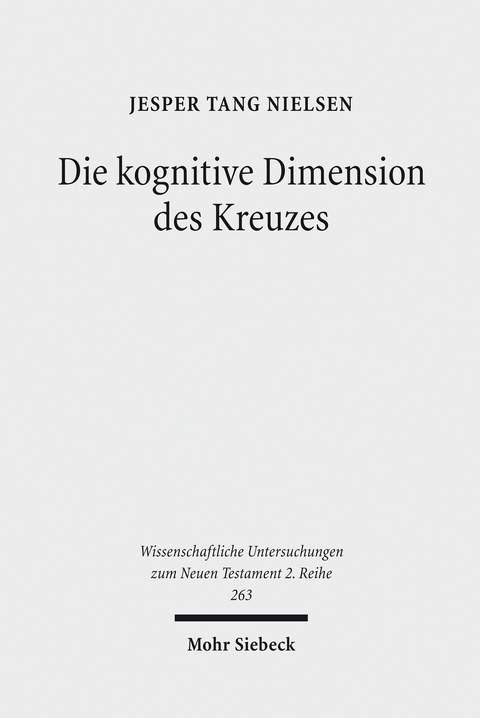 Die kognitive Dimension des Kreuzes -  Jesper Tang Nielsen