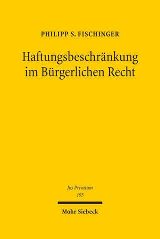 Haftungsbeschränkung im Bürgerlichen Recht