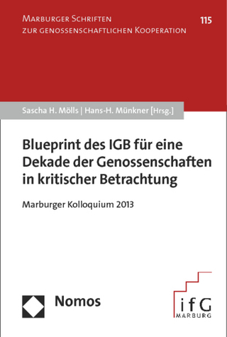 Blueprint des IGB für eine Dekade der Genossenschaften in kritischer Betrachtung