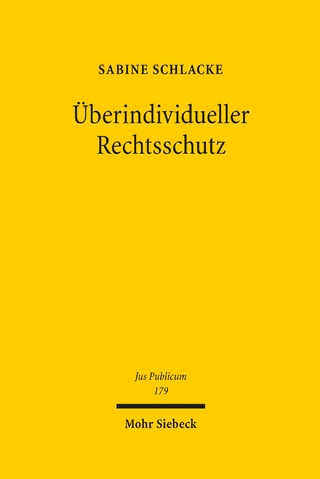 Überindividueller Rechtsschutz