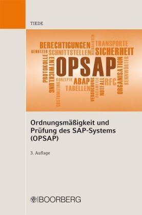 Ordnungsmäßigkeit und Prüfung des SAP-Systems (OPSAP)