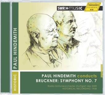 Paul Hindemith conducts Bruckner, 1 Audio-CD - Anton Bruckner