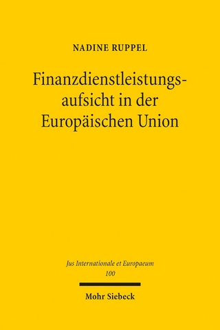 Finanzdienstleistungsaufsicht in der Europäischen Union