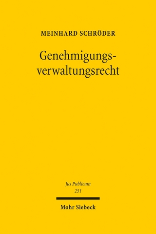 Genehmigungsverwaltungsrecht