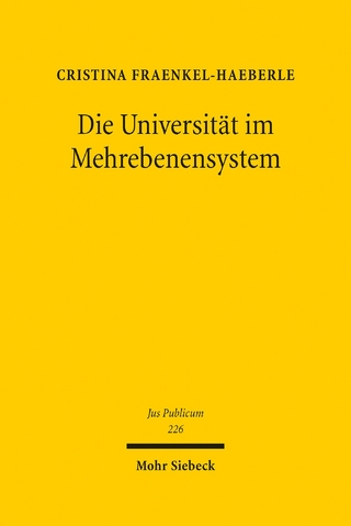 Die Universität im Mehrebenensystem