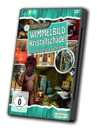 Wimmelbild Kristallschädel, DVD-ROM