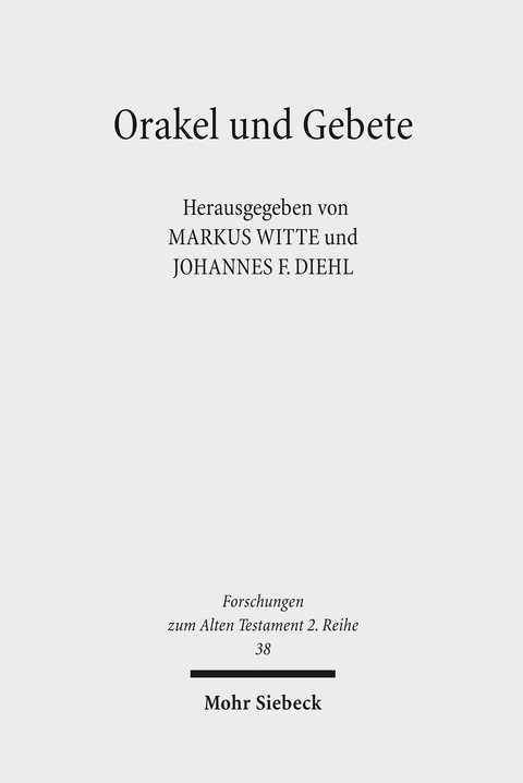 Orakel und Gebete - 