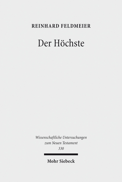 Der H&ouml;chste -  Reinhard Feldmeier