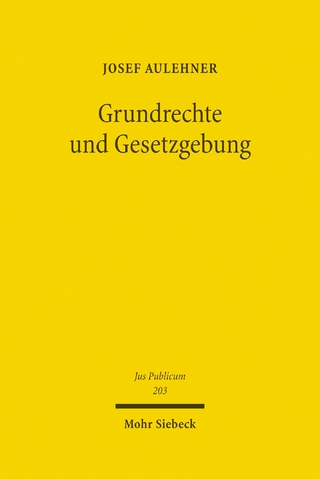 Grundrechte und Gesetzgebung