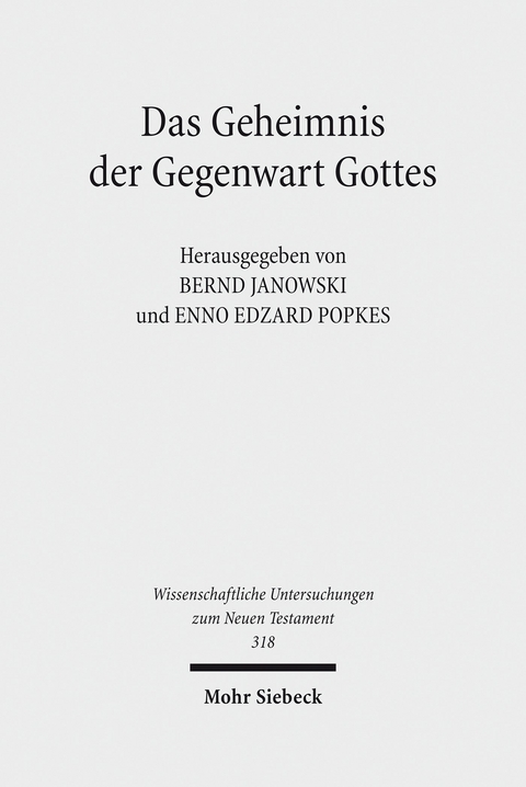 Das Geheimnis der Gegenwart Gottes - 