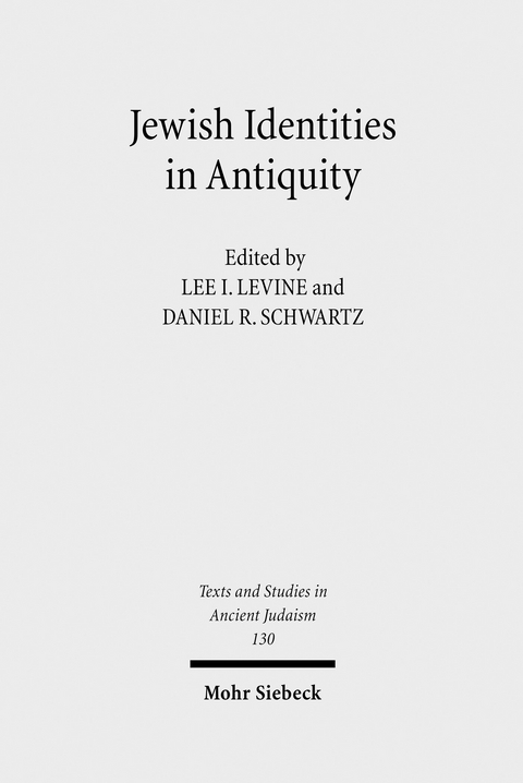 Jewish Identities in Antiquity - 