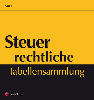 Steuerrechtliche Tabellensammlung
