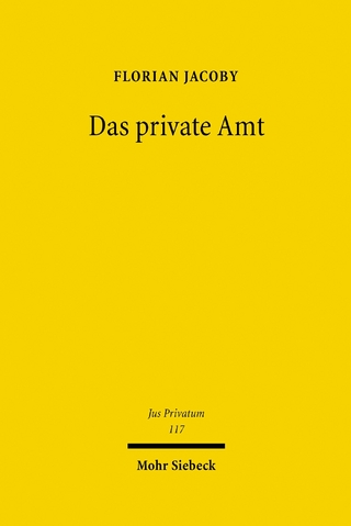Das private Amt