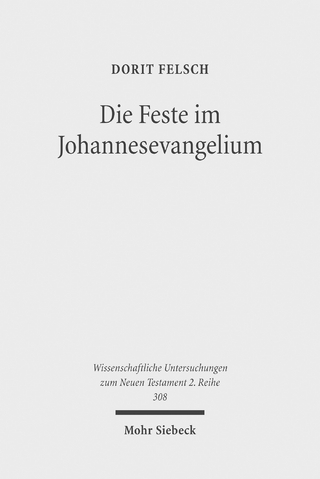 Die Feste im Johannesevangelium