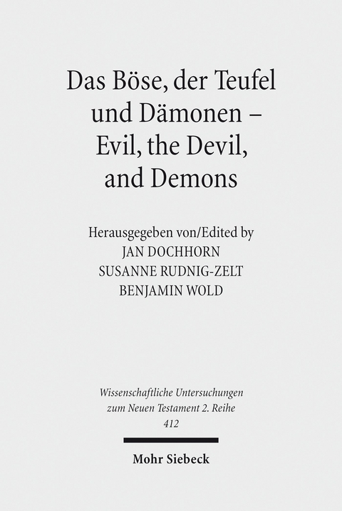Das B&ouml;se, der Teufel und D&auml;monen - Evil, the Devil, and Demons - 